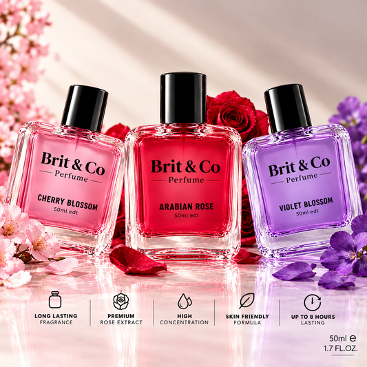 Brit & Co Perfumes | Nature Trio Collection - Pack of 3 Premium EDT