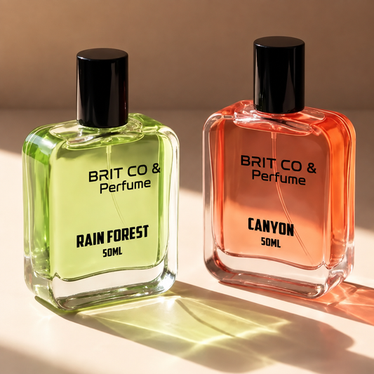 Pack of 2 Brill And Co Perfume Duo - Rain Forest & Canyon | Luxury Fragrances
