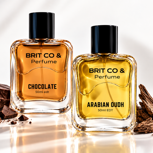 Brill And Co Perfume Duo - Chocolate & Arabian Oudh | Pack of 2 Luxury Fragrances